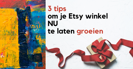 3 Tips voor meer verkopen en reviews op Etsy