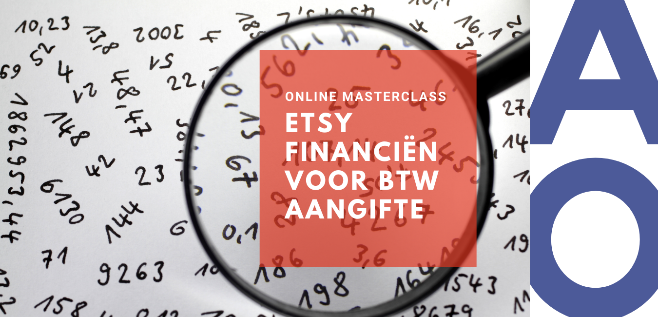 Masterclass Etsy financiën en btw aangifte