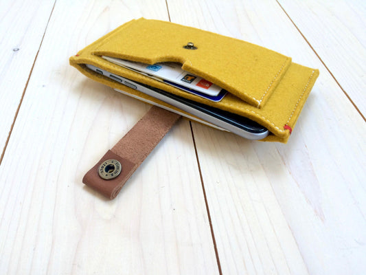 Iphone 11 pro vilten wallet hoes