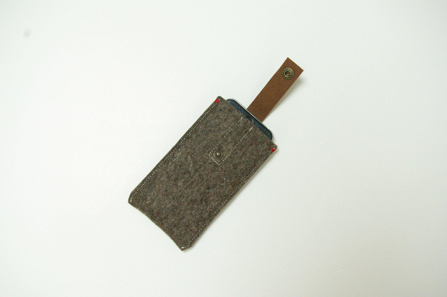 Samsung S8 felt case vilten hoes