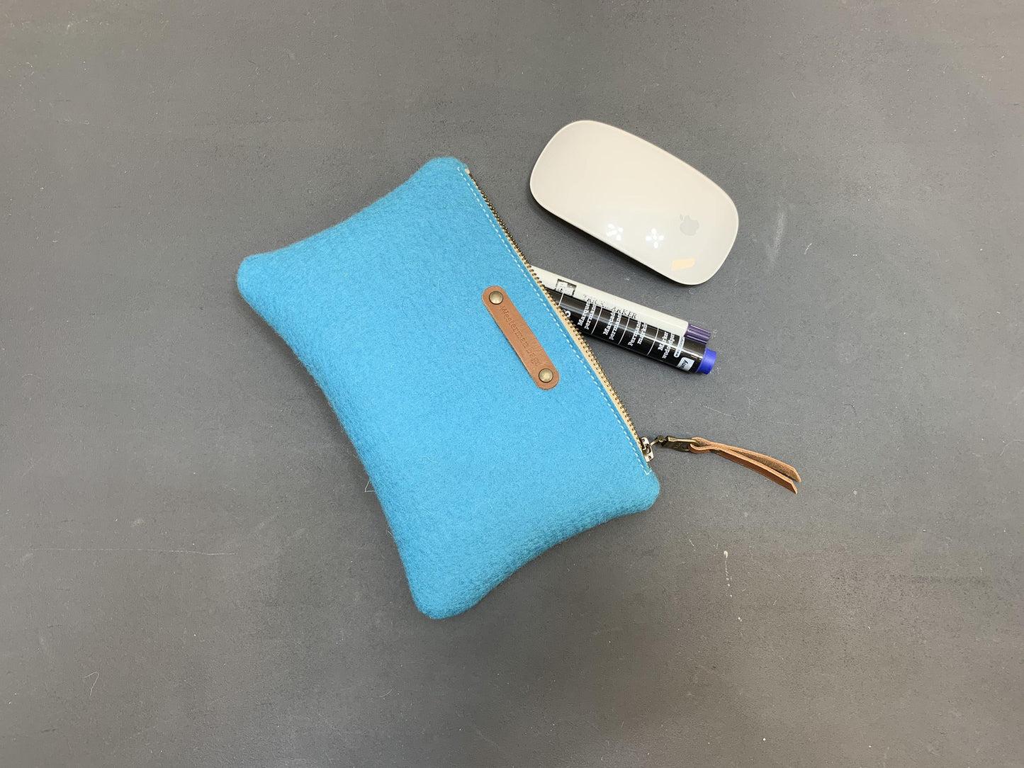 Felt pencil case, vilten etui