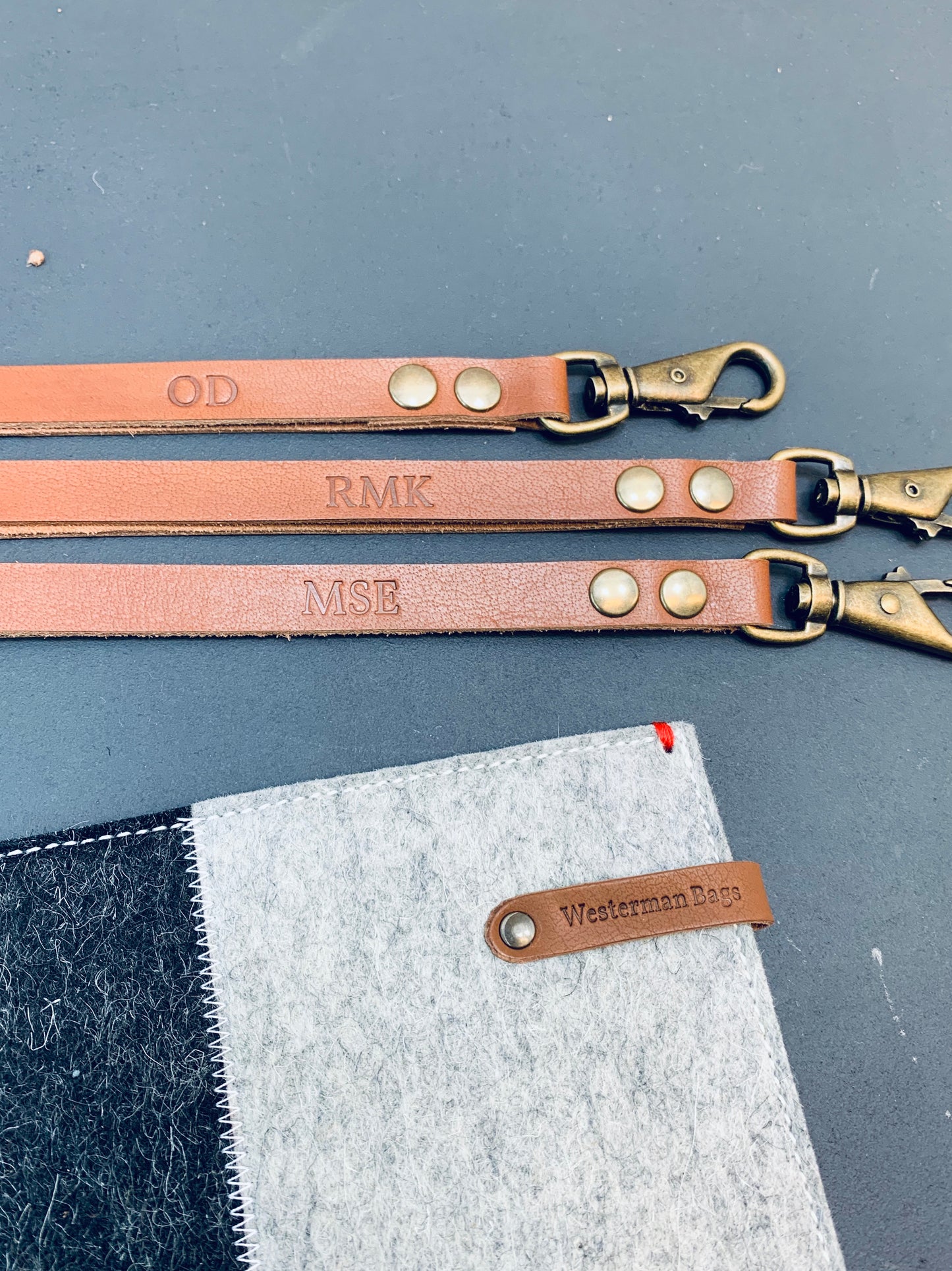 Vanmij - Leather keycord Lanyard