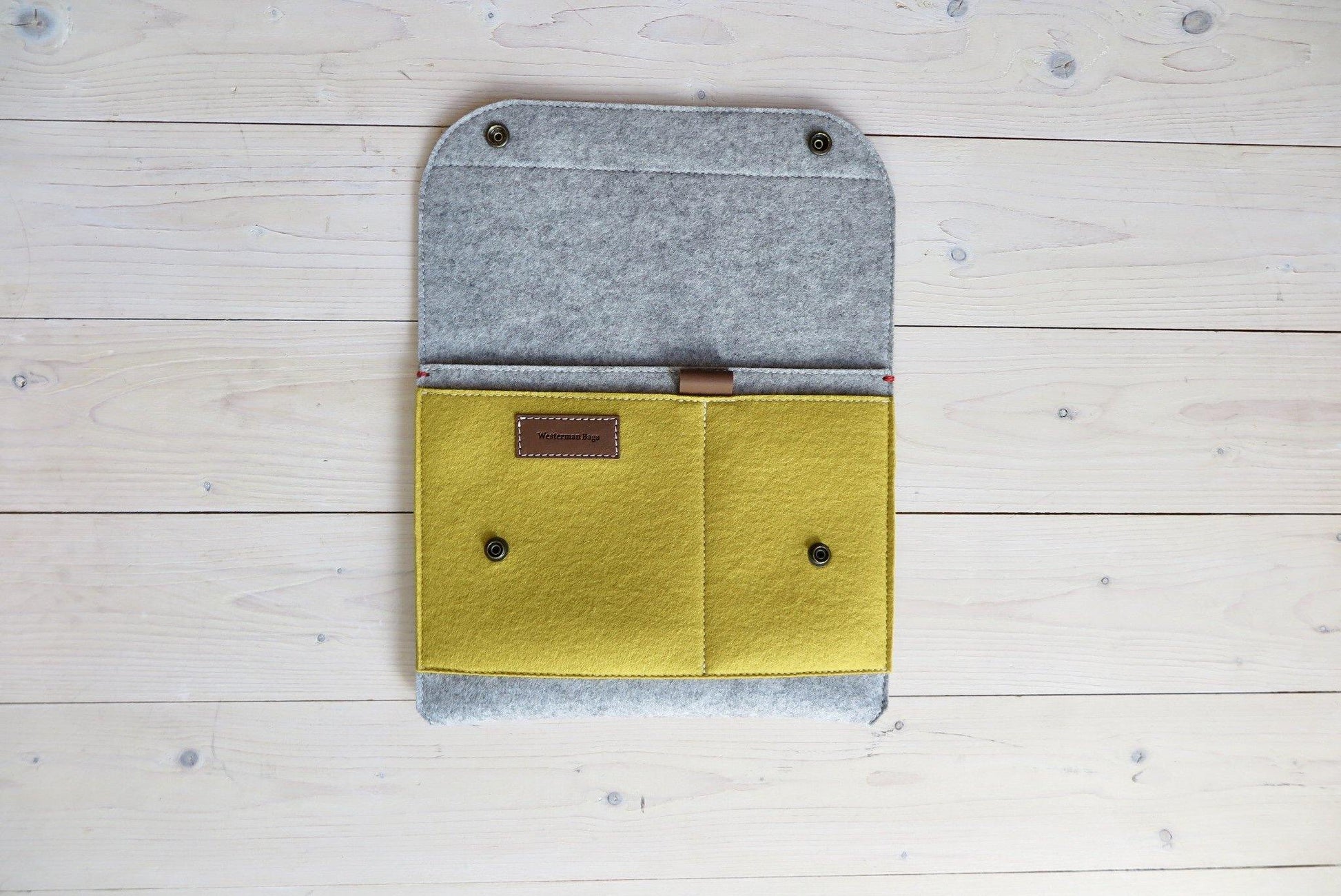 DUDOK iPad hoes - Westerman Bags vilten tassen en hoezen. Dutch Design.