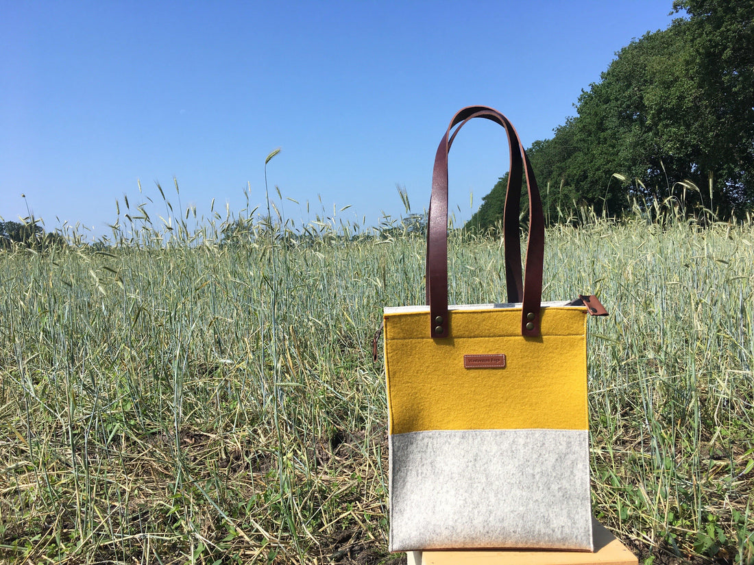 Als je een artikel leest over vilten tassen, lees dan deze :) - Westerman Bags vilten tassen en hoezen. Dutch Design.