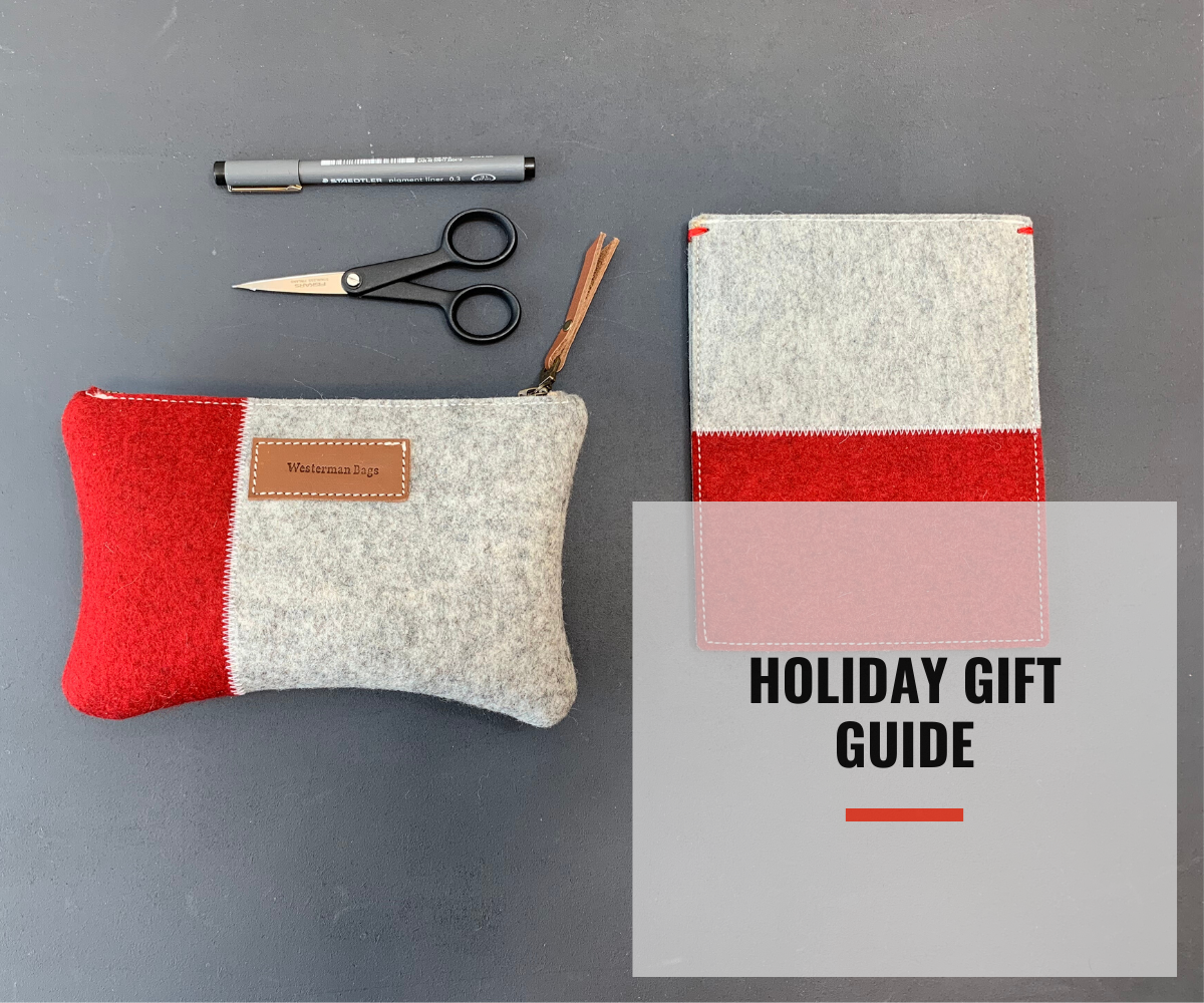 Holiday Gift Guide - Westerman Bags vilten tassen en hoezen. Dutch Design.