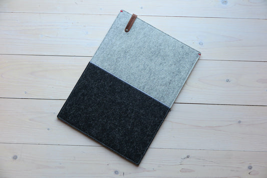 IPad 12.9 cover in gray and black