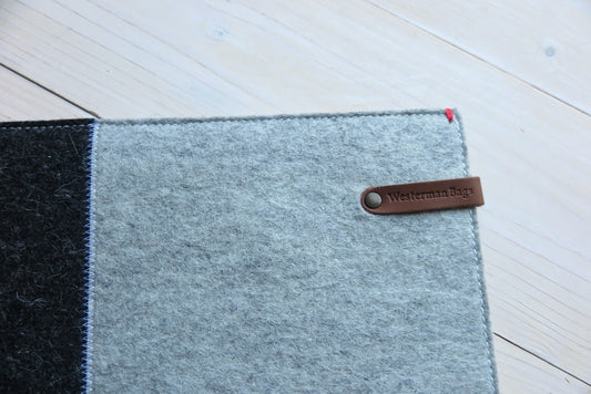 IPad 12.9 cover in gray and black