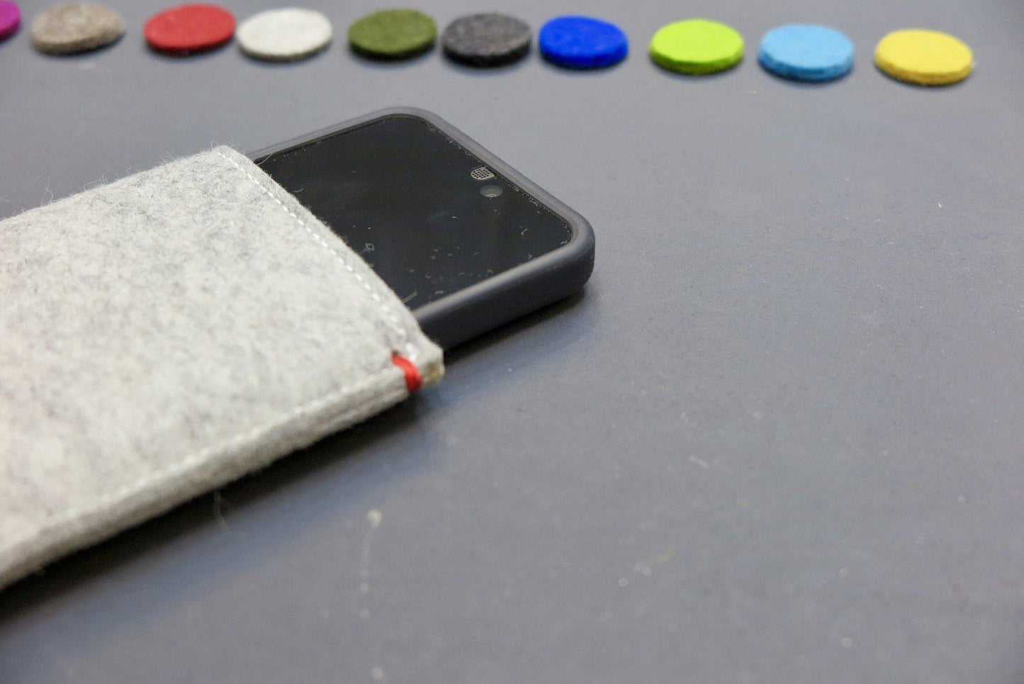 Fairphone 3 en 3+ hoesje vilt - Westerman Bags vilten tassen en hoezen. Dutch Design.