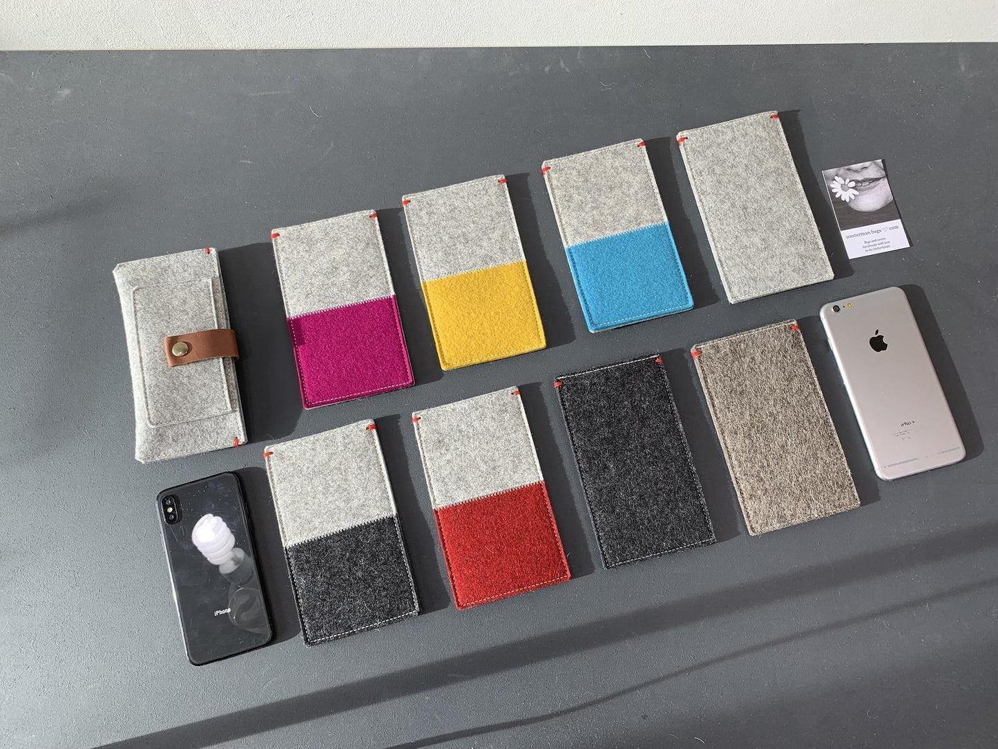 Fairphone 3 hoesje vilt felt case